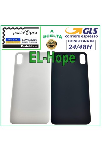 GLAS RÜCKSEITE BATTERIE ABDECKUNG FÜR APPLE IPHONE XS MAX BACK COVER WEISS