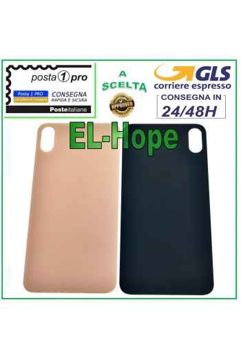 Akkudeckel aus Glas für die Rückseite des Apple iPhone XS Max, Roségold