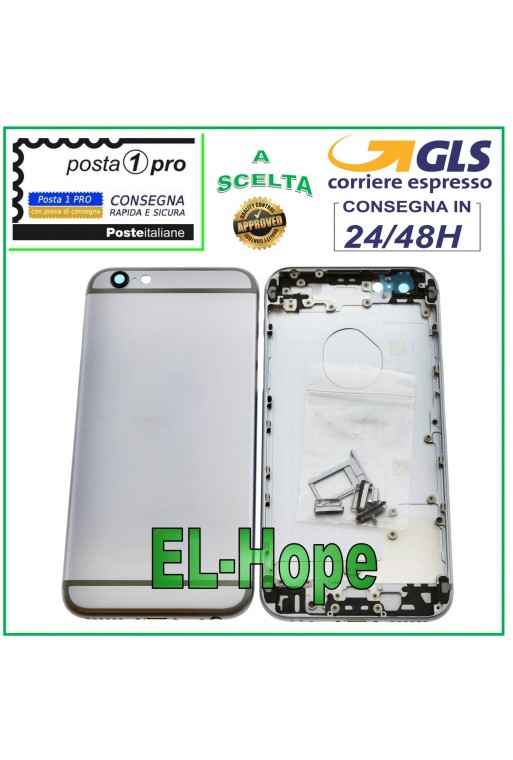 BACK CASE RAHMEN FÜR APPLE IPHONE 6 6G BACK CASE COVER GRAU