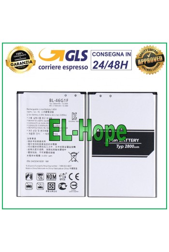 AKKU BL-46G1F FÜR LG K10 2017 M250 M250N 2800 mAh AKKU LI-IONENZELLE