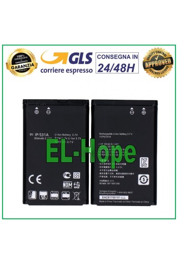 LGIP-531A BATTERIE FÜR LG A100 A170 C360 EGO T500 GB100 GB106 GLEICH ORIGINAL
