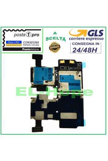 SIM + MICRO SD-LESER SAMSUNG GALAXY S4 GT-I9505 I9505 FLAT FLEX-KARTENLESER