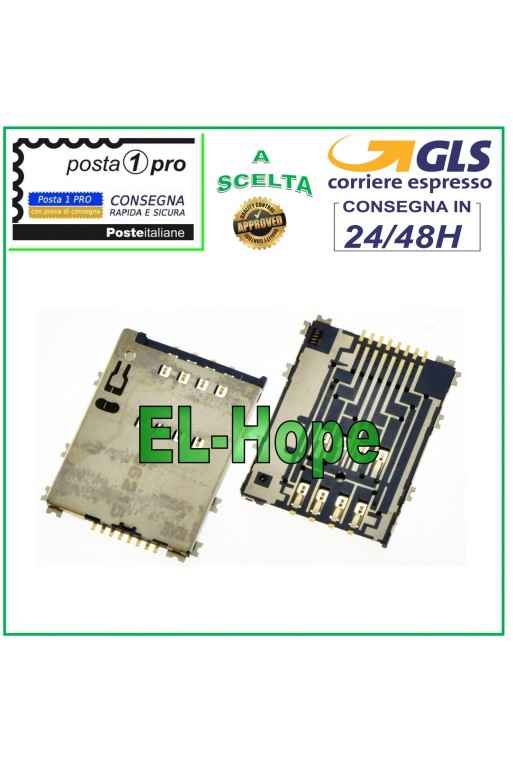 SIM-KARTENLESER SAMSUNG GALAXY TAB 2 GT P5100 P5110 P6800 S5250