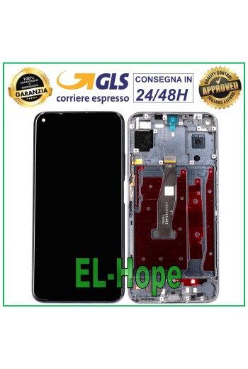 TOUCH-DISPLAY FÜR HUAWEI NOVA 5T YAL-L21 L61 L71 /HONOR 20 YAL-AL00 SCHWARZER RAHMEN