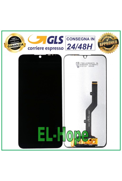 LCD-DISPLAY FÜR ZTE BLADE A5 2020 - A7 2020 TOUCHSCREEN GLASBILDSCHIRM SCHWARZ