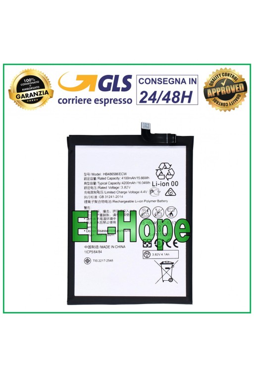 HB486586ECW AKKU FÜR HUAWEI MATE 30 / P40 LITE / NOVA 6 SE / NOVA 7i AKKU
