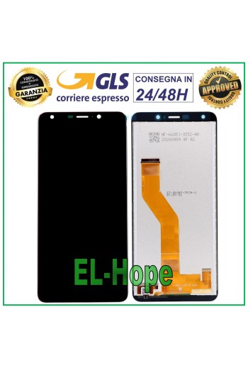LCD-DISPLAY FÜR WIKO Y61 W-K560 TOUCHSCREEN GLASBILDSCHIRM MONTIERTE SCHWARZE