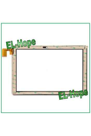 TOUCHSCREEN-GLAS MEDIACOM WINPAD 10.1 U10 M-WPU10 U10E M-WPU10E ORIGINAL SCHWARZ