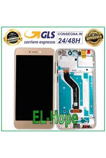 LCD-DISPLAYRAHMEN FÜR HUAWEI P8 LITE 2017 PRA-LA1 LX1 LX3 TOUCHSCREEN-GLAS GOLD
