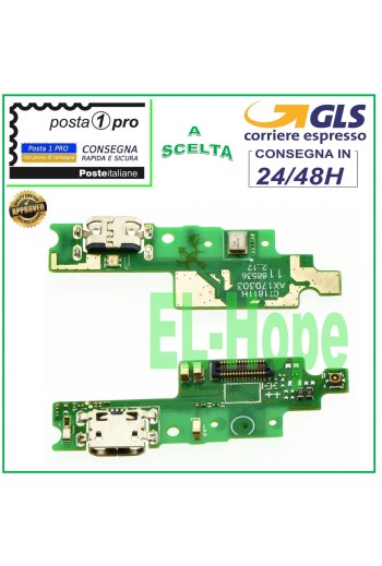 LADEANSCHLUSS XIAOMI REDMI 4X (5.0) MIKROFON-DOCK PCB MICRO-USB-LADEN