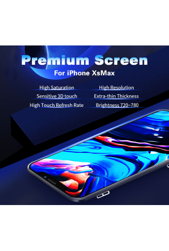 OLED-LCD-DISPLAY FÜR APPLE IPHONE XS MAX TOUCHSCREEN ORIGINALGLAS