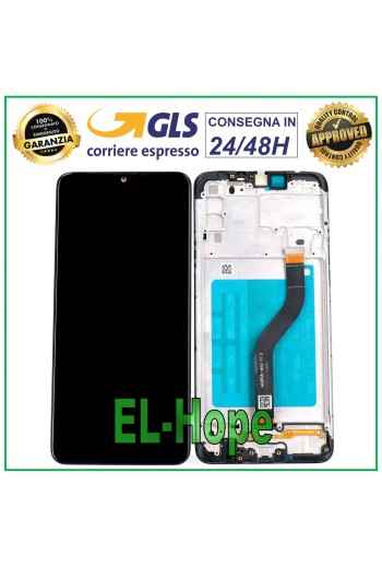 LCD-DISPLAY + ORIGINAL GLEICHRAHMEN SAMSUNG GALAXY A20S SM A207 TOUCHSCREEN