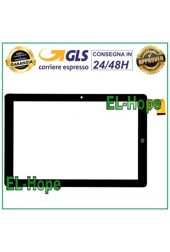 TOUCHSCREEN-GLAS MEDIACOM WINPAD 10.1 X211E M-WPX211E ORIGINAL SCHWARZ DIGITIZER