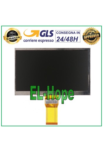 LCD-DISPLAY TABLET MEDIACOM M-MP705I SMARTPAD 705i ORIGINAL 7 ZOLL MONITORBILDSCHIRM
