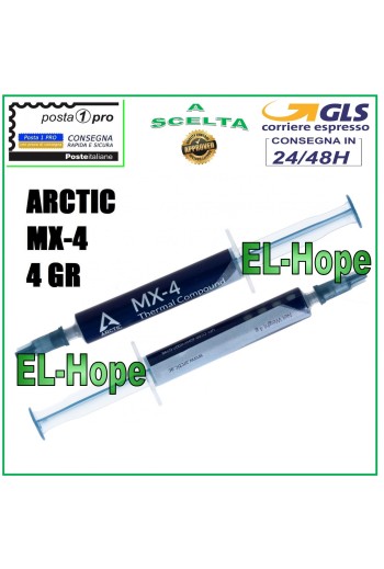 ARCTIC MX-4 4GR WÄRMEPASTE, THERMOLEITEND, GPU, CPU-PROZESSOREN, PC, COMPUTER, PS4