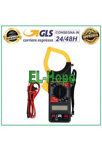 Zangenmessgerät, professionelles digitales LCD-Mulitmeter, DT266, Paar Sonden