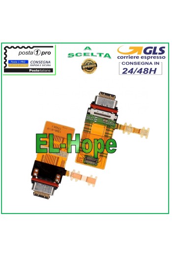 FLACH-FLEX-LADEANSCHLUSS FÜR SONY XPERIA XZ1 F8342 LADESTATION TYP C