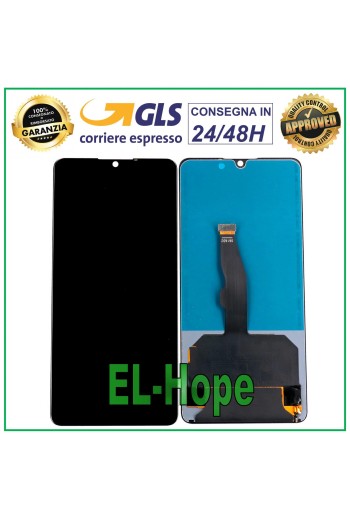 TFT LCD DISPLAY FÜR HUAWEI P30 ELE-L09 ELE-L29 TOUCHSCREEN GLASBILDSCHIRM SCHWARZ