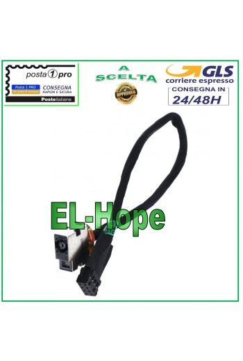 DC-Stromanschlussbuchse PJ584 Notebook HP 717371-FD6 Flex Charge Stromanschluss