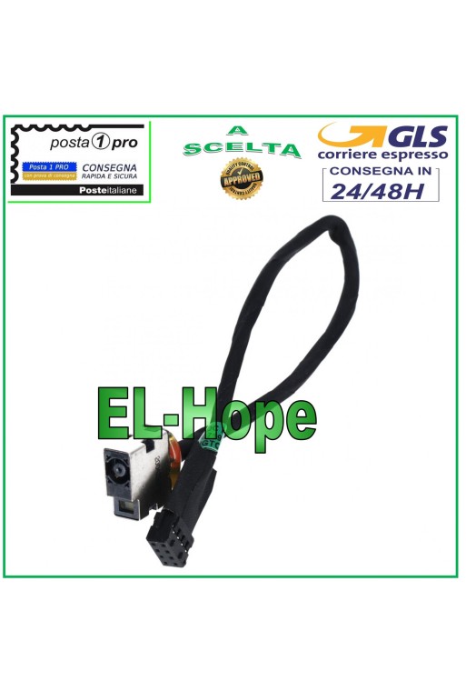 DC-Stromanschlussbuchse PJ584 Notebook HP 717371-FD6 Flex Charge Stromanschluss DC-Stromanschlussbuchse PJ584 Notebook HP 717371-FD6 Flex Charge Stromanschluss
