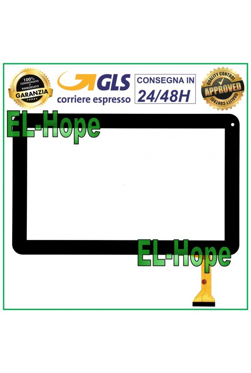 TOUCHSCREEN-GLAS FÜR TABLET MASTER MID101 DIGITIZER 10.1 ORIGINAL SCHWARZ TOUCHSCREEN-GLAS FÜR TABLET MASTER MID101 DIGITIZER 10.1 ORIGINAL SCHWARZ