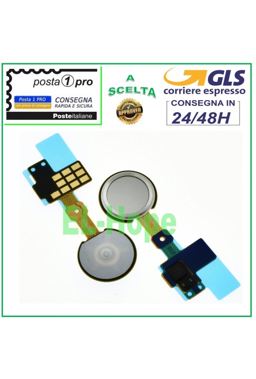 FLACHER HOME-KNOPF FINGERABDRUCKSENSOR LG G5 H850 H840 H830 H831 WEISS
