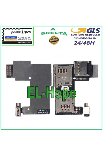 DUAL-SIM + MICRO-SD-LESEGERÄT MOTOROLA MOTO G2 Flex SLOT-KARTENLESER NANO-KARTE