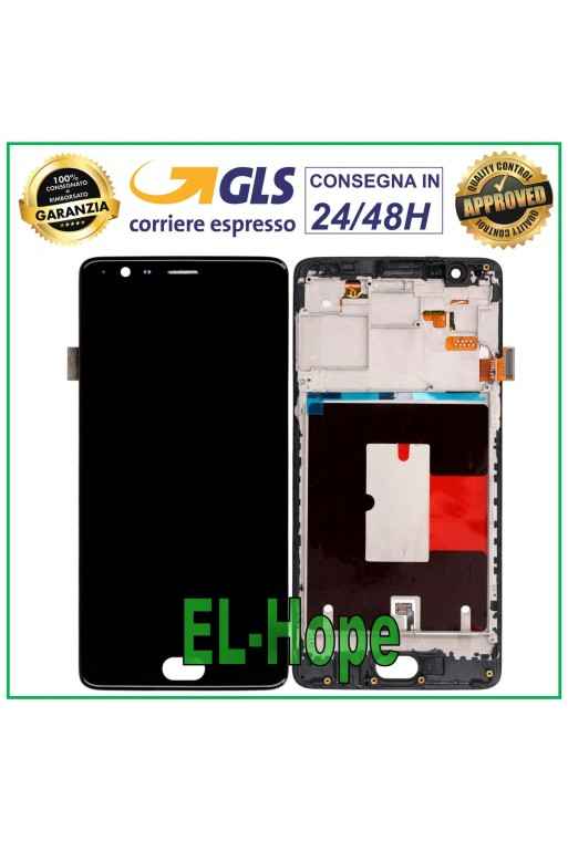 LCD-DISPLAY FÜR ONEPLUS 3 A3000 A3003 / 3T A3010 TOUCHSCREEN GLASBILDSCHIRM SCHWARZ