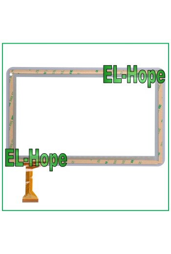 TOUCHSCREEN-GLAS-TABLET I-INN ACTIVE 10A 3G DIGITIZER 10.1 ORIGINAL WEISS