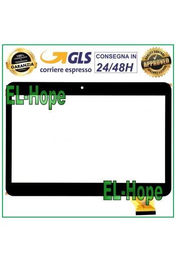 TOUCHSCREEN-GLAS FÜR TABLET PMEDIA PMPAD925 3G DIGITIZER 9 ORIGINAL SCHWARZ 