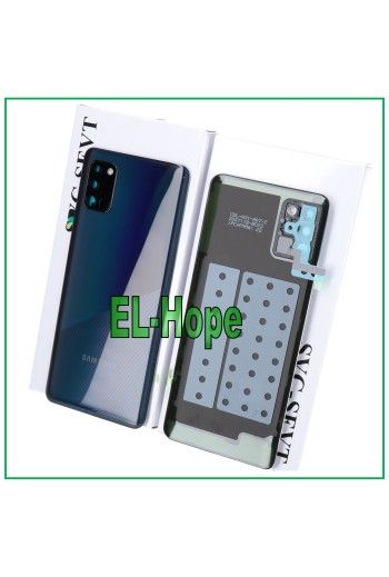 ORIGINAL SAMSUNG GALAXY A31 SM-A315 BATTERIEABDECKUNG SCHWARZE RÜCKSEITE