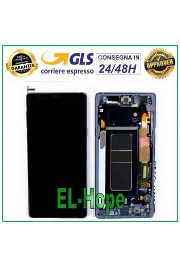 ORIGINAL LCD-DISPLAY SAMSUNG GALAXY NOTE 9 SM-N960 SM-N960F TOUCHSCREEN BLAU