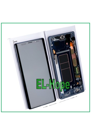 ORIGINAL LCD-DISPLAY SAMSUNG GALAXY NOTE 9 SM-N960 SM-N960F TOUCHSCREEN BLAU