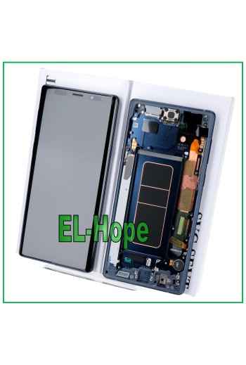 ORIGINAL LCD-DISPLAY SAMSUNG GALAXY NOTE 9 SM-N960 SM-N960F TOUCHSCREEN BLAU