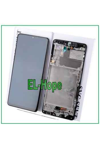 ORIGINALRAHMEN LCD-DISPLAY SAMSUNG GALAXY A42 5G 2020 SM-A426 TOUCHSCREEN SCHWARZ
