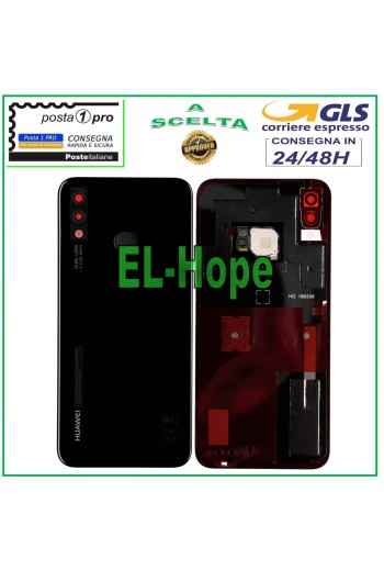 ORIGINAL HUAWEI P20 LITE BACKCOVER GLAS BATTERIEABDECKUNG SCHWARZ