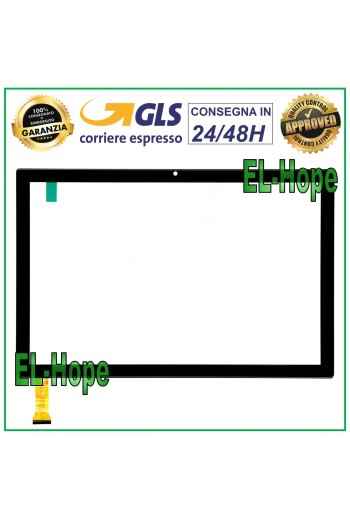 TOUCHSCREEN-GLAS MEDIACOM SMARTPAD 10 AZIMUT 2 M-SP1AZ2S 1AZ2S ORIGINAL SCHWARZ