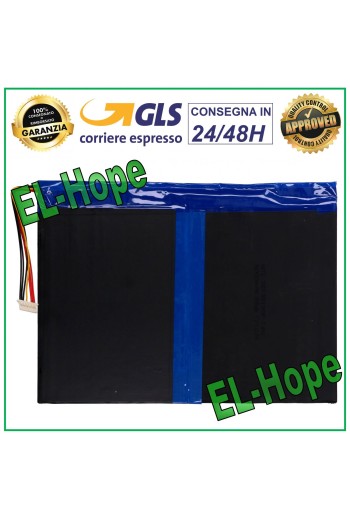ARCHOS TABLET-AKKU 3,7 V 6000 MAH ABMESSUNGEN 18,8 cm * 13,8 cm * 0,3 BATTERIE