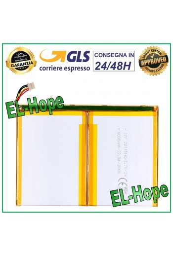 AKKU VERSCHIEDENE MODELLE TABLET 3,7 V 6000 MAH - ABMESSUNGEN 14 cm * 10 cm * 0,3 mm