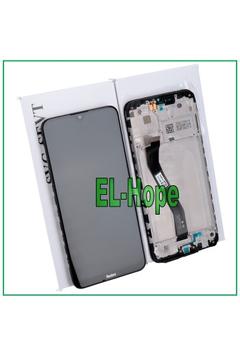 LCD-DISPLAY + RAHMEN ORIGINAL XIAOMI REDMI 8 M1908C3IG TOUCHSCREEN SCHWARZES GLAS
