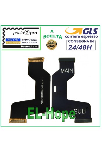 FLACHFLEX-ANSCHLUSS-MOTHERBOARD LCD-LADE-PCB SAMSUNG GALAXY A80 SM-A805F