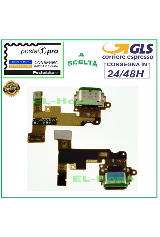 LADEANSCHLUSS LG G6 H870 H871 H872 LS993 VS998 TYPE-C DOCK FLEX MIKROFON 