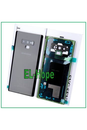 ORIGINAL SAMSUNG GALAXY NOTE 9 SM-N960 BATTERIEABDECKUNG SCHWARZE RÜCKSEITE