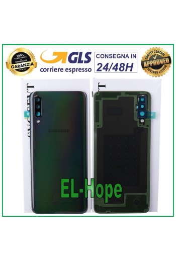 ORIGINAL SAMSUNG GALAXY A70 SM-A705 BATTERIEABDECKUNG SCHWARZ RÜCKSEITE