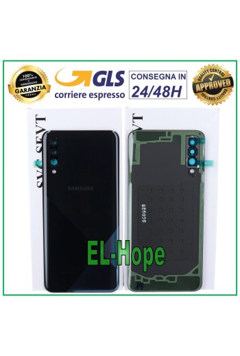 ORIGINAL SAMSUNG GALAXY A30S SM-A307 BATTERIEABDECKUNG SCHWARZE RÜCKSEITE