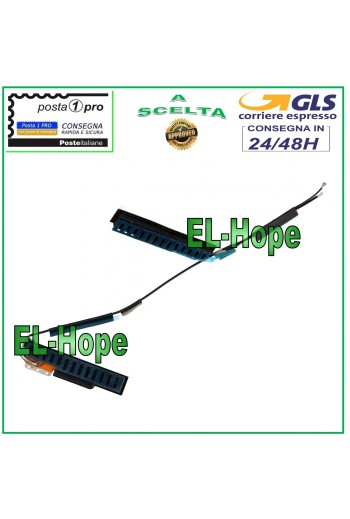 FLACHE ANTENNE Wi-Fi KOAXIALKABEL DRAHTLOS WIFI APPLE iPad 6 Air 2 A1566 A1567