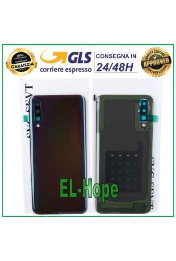 ORIGINAL SAMSUNG GALAXY A50 SM-A505 BATTERIEABDECKUNG SCHWARZ RÜCKSEITE