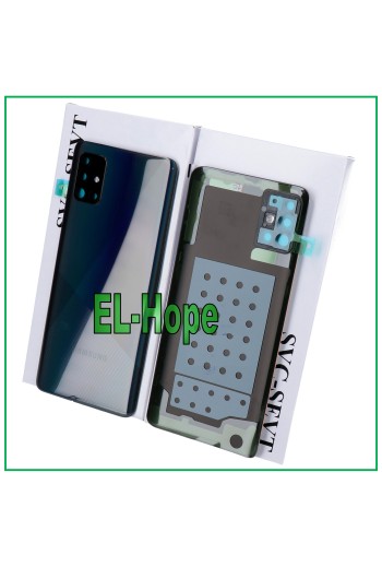 ORIGINAL SAMSUNG GALAXY A51 SM-A515 BATTERIEABDECKUNG SCHWARZ RÜCKSEITE