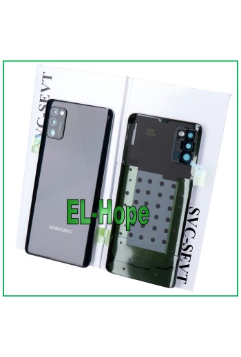 ORIGINAL SAMSUNG GALAXY A41 SM-A415 BATTERIEABDECKUNG SCHWARZ RÜCKSEITE