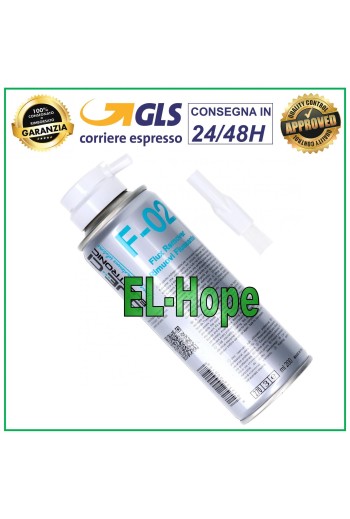 ANTI-FLUX SPRAY FLUX ENTFERNER LÖT-REINIGUNG 200 ml F-02 DUE CI